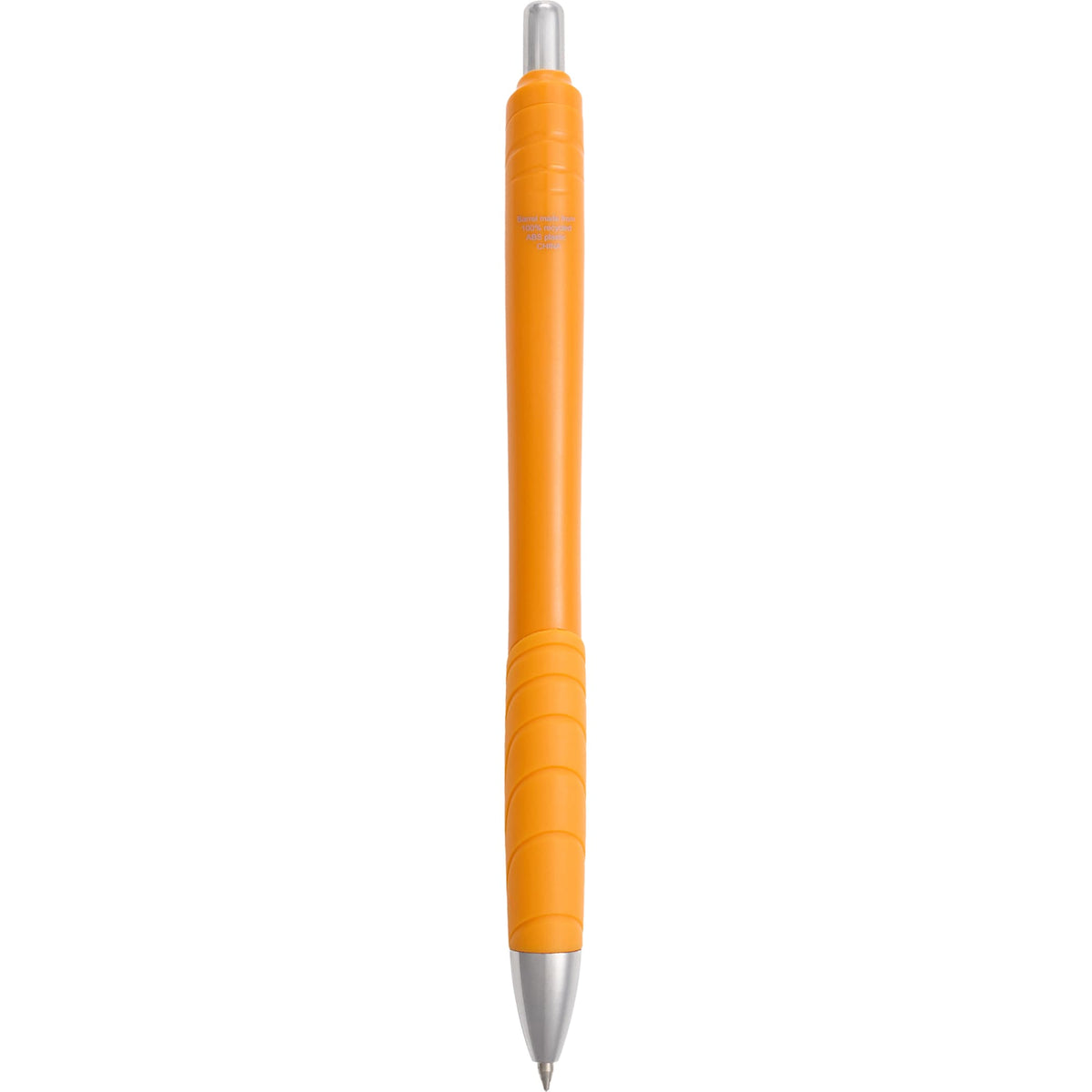 Scripto Tidal Gel Pen with Wave Grip Full Color - Orange - Back