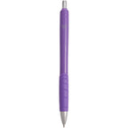 Scripto Tidal Gel Pen with Wave Grip Full Color - Purple - Back