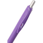 Scripto Tidal Gel Pen with Wave Grip Full Color - Purple - Detail