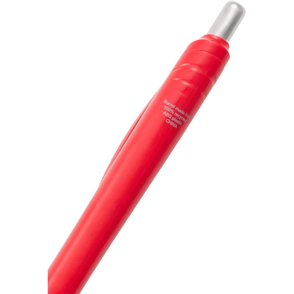Scripto Tidal Gel Pen with Wave Grip Full Color - Red - Detail 2