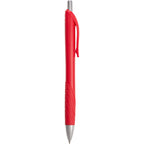 Scripto Tidal Gel Pen with Wave Grip Full Color - Red - Front 2