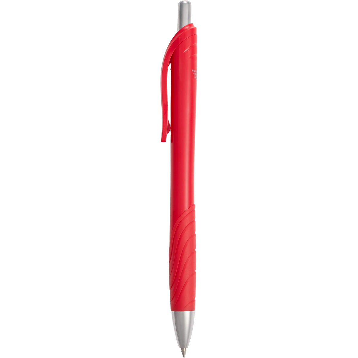 Scripto Tidal Gel Pen with Wave Grip Full Color - Red - Front