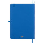 Scripto Tidal Quilted Recycled Notebook, 5.5 x 8.5 Inches Transfer - Blue - Back