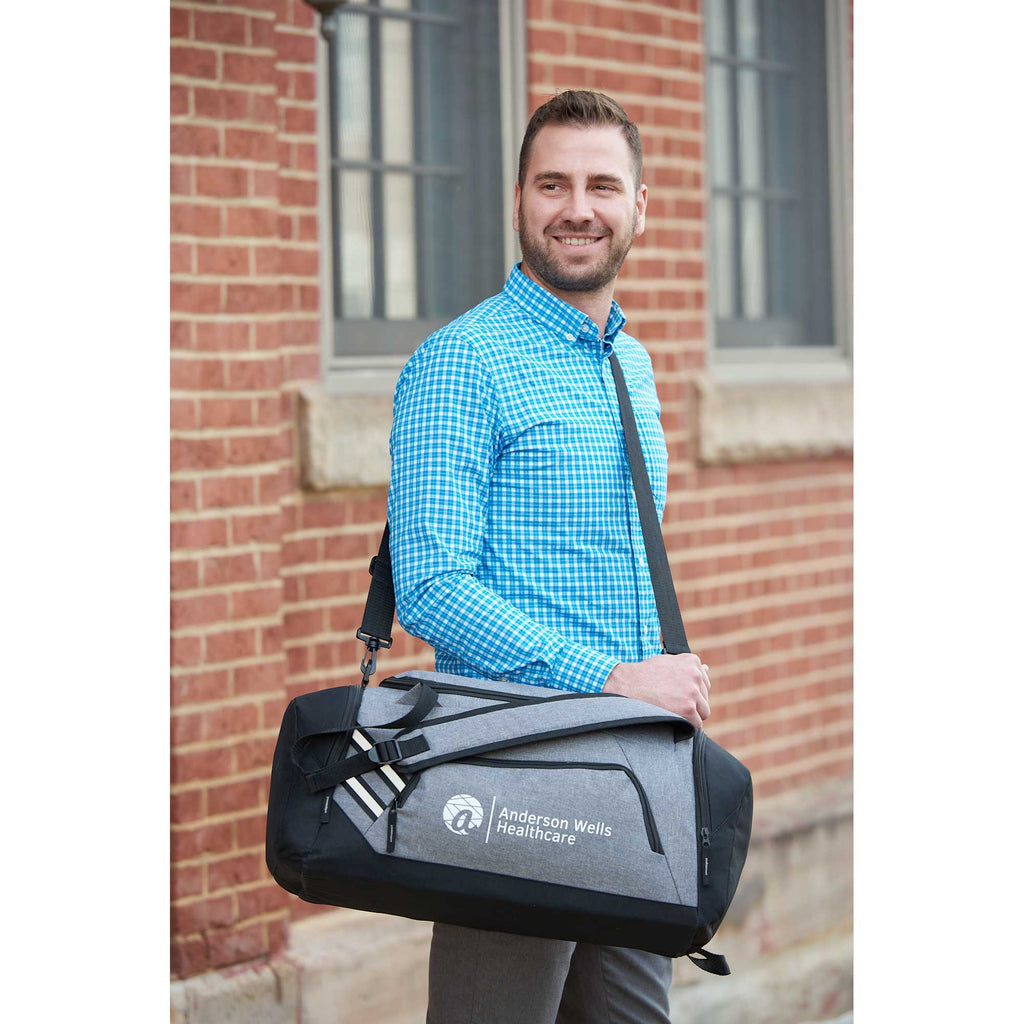 Sebring Convertible Duffel Backpack in Graphite Transfer - Graphite - Photo 2