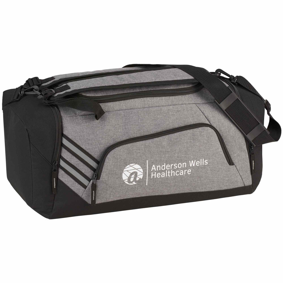 Sebring Convertible Duffel Backpack in Graphite Transfer - Graphite - Right Angle