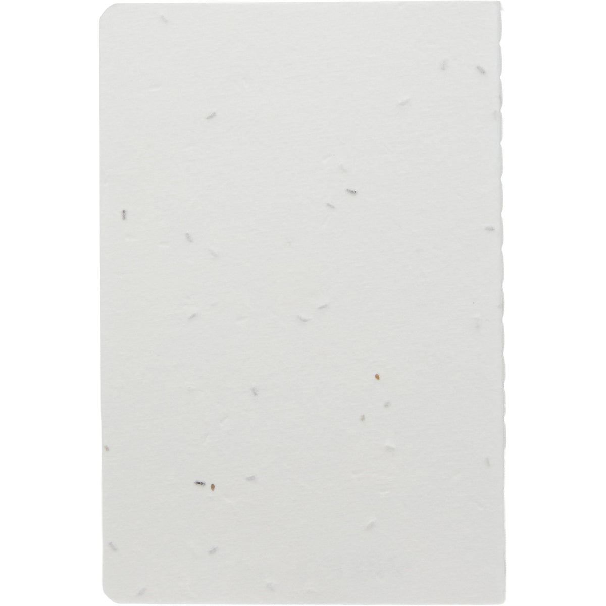 Seed Paper Notebook, 4 x 6 Inches - Beige - Back