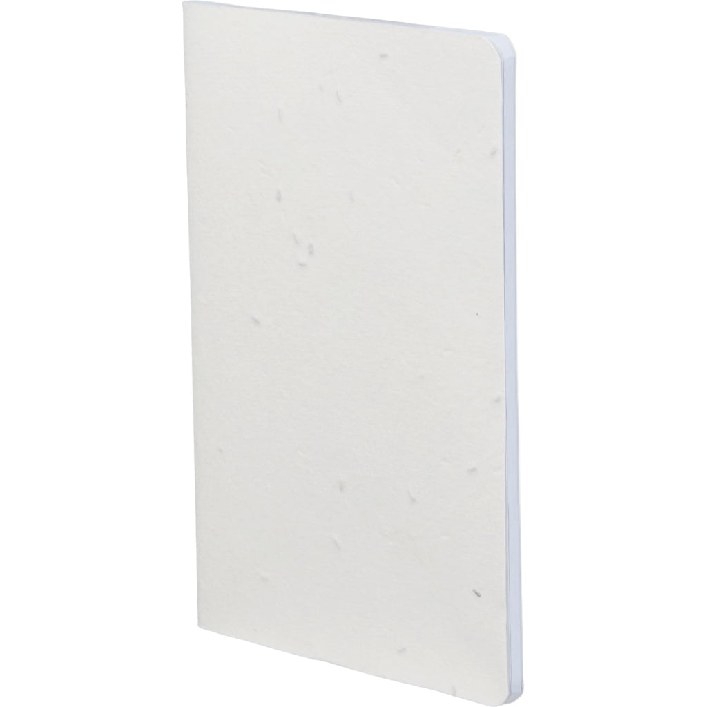 Seed Paper Notebook, 4 x 6 Inches - Beige - Left Angle