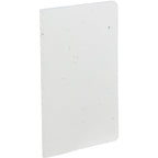 Seed Paper Notebook, 4 x 6 Inches - Beige - Right Angle