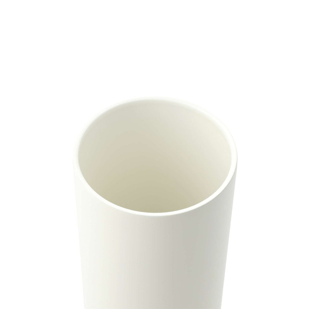 Seneca Tumbler with Ceramic Lid and Lining, 16 oz Full Color - White - Left Angle 3