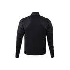 Senger Performance Knit Full Zip Jacket with Thumb Holes for Men Transfer - Black - Back Flat