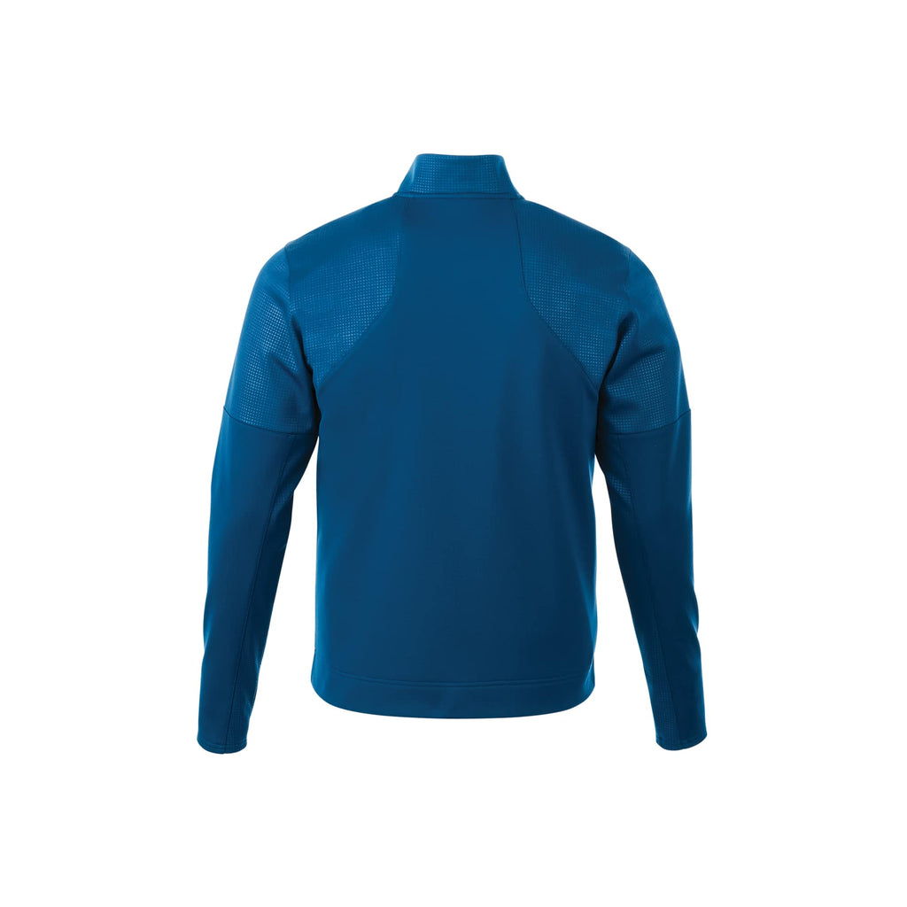 Senger Performance Knit Full Zip Jacket with Thumb Holes for Men Transfer - Invictus - Back Flat