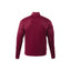 Senger Performance Knit Full Zip Jacket with Thumb Holes for Men Transfer - Maroon - Back Flat