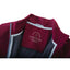 Senger Performance Knit Full Zip Jacket with Thumb Holes for Women Debossing - Maroon - Flat