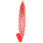 Sensory Worm That Fidgets - Red - Stretched