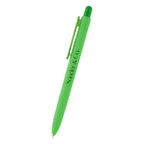 Serena Sleek Write Pen in Recycled ABS - Green - Silk Screen