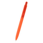 Serena Sleek Write Pen in Recycled ABS - Orange - Front