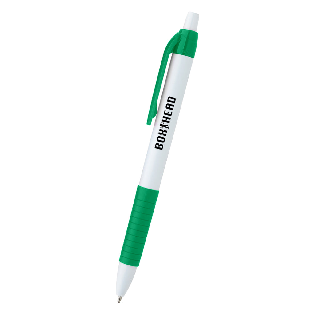 Serrano Pen with Your Logo - Green - Silk Screen