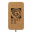 Set in Stone Limestone Wireless Charging Stand Laser Engraving - Gray - Front