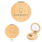 Sewing Kit with Mirror in Bamboo - Silk Screen