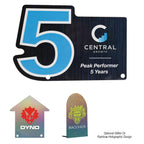 Shaped Acrylic Award, Up to 10 Square Inches