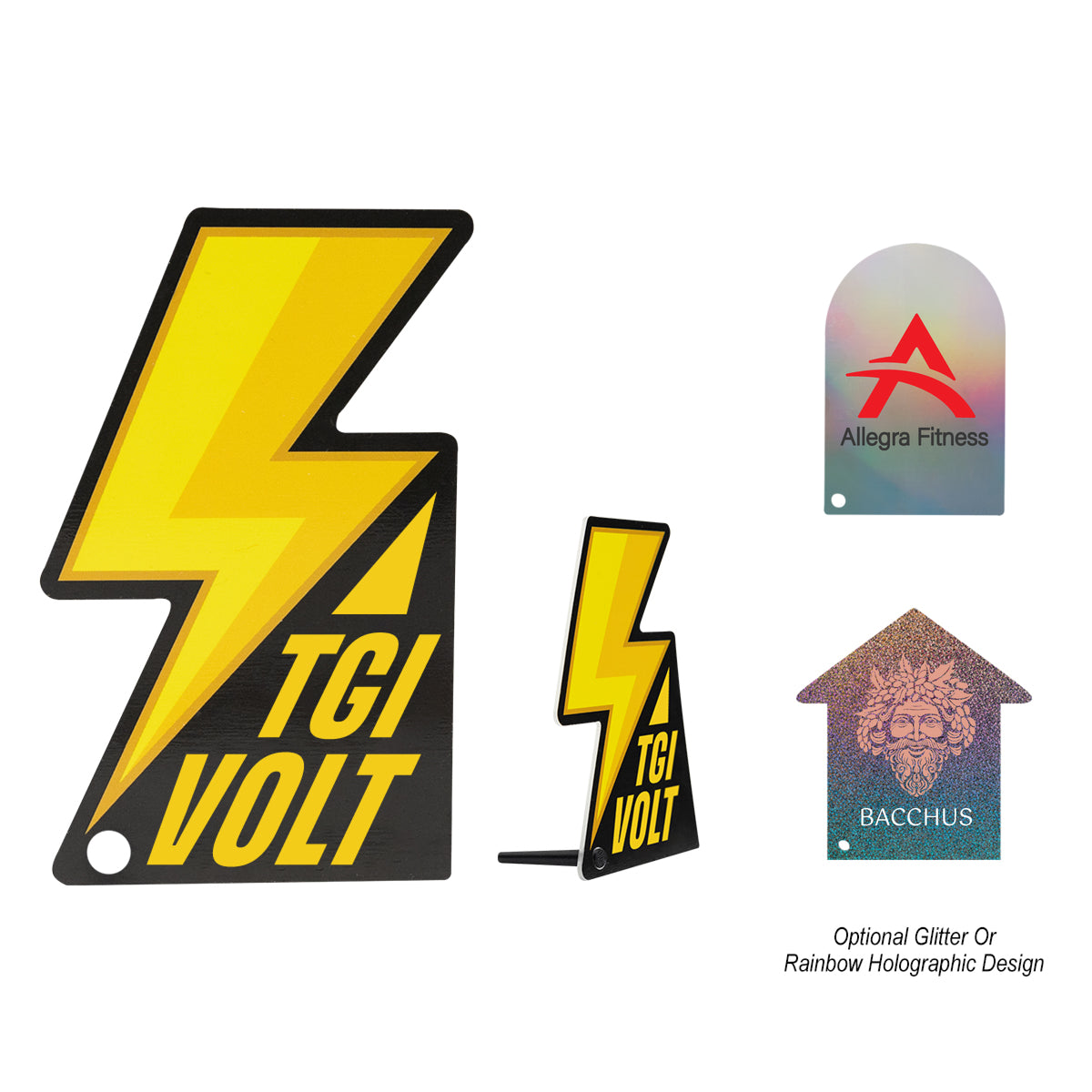 Shaped Acrylic Award, Up to 7 Square Inches