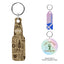 Shaped Acrylic Key Tag, Up to 3 Square Inches