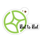 Shaped Sticker, Ultra Removable - White