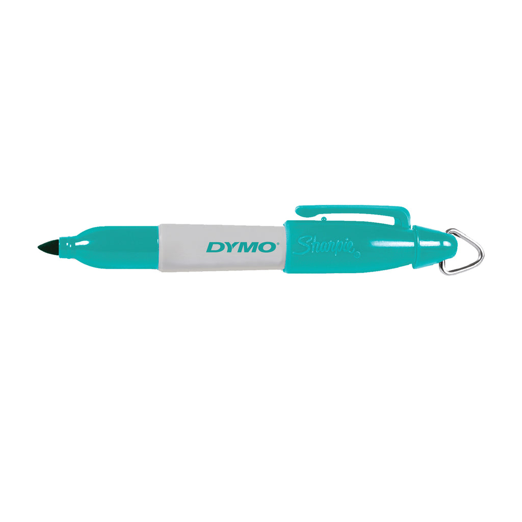Sharpie Mini Permanent Marker with Cap Clip - Aqua - View 1