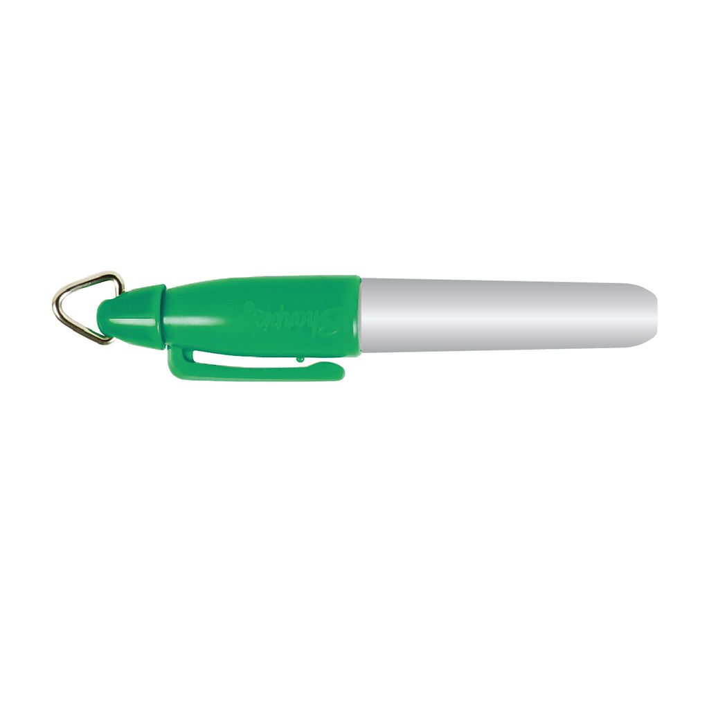 Sharpie Mini Permanent Marker with Cap Clip - Green - View 2
