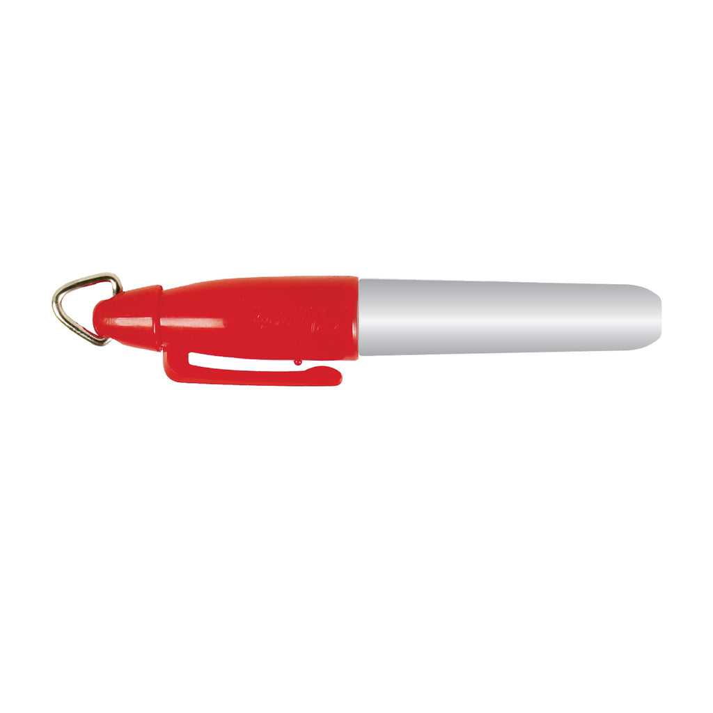 Sharpie Mini Permanent Marker with Cap Clip - Red - View 2