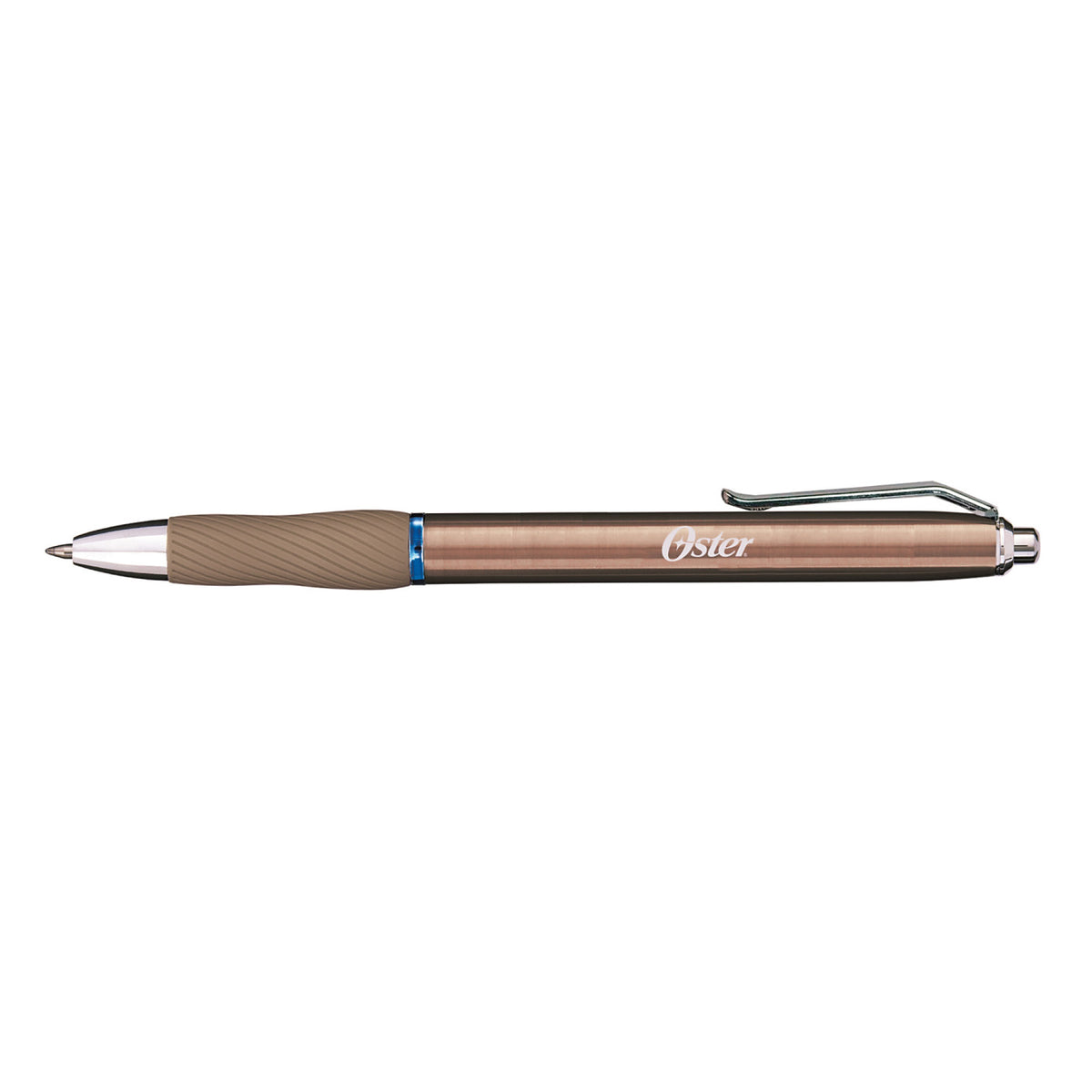 Sharpie S-Gel Metal Pen, Champagne Barrel Laser Engraving - Royal Blue - View 1