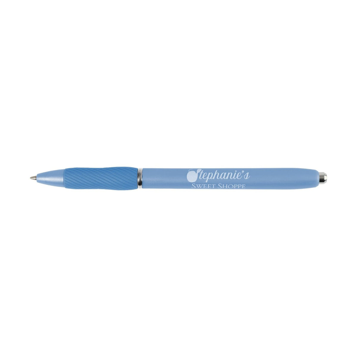 Sharpie S-Gel Pen, Frosted Blue Barrel - Black - View 1