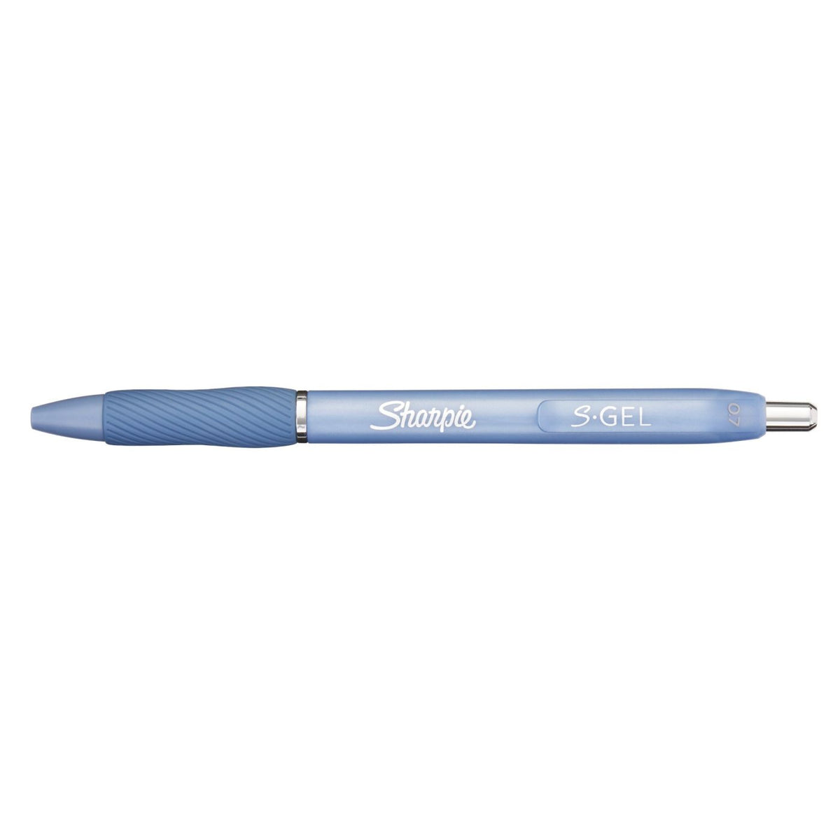 Sharpie S-Gel Pen, Frosted Blue Barrel - Black - View 2
