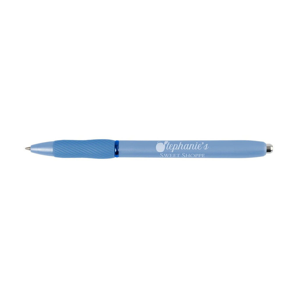 Sharpie S-Gel Pen, Frosted Blue Barrel - Royal Blue - View 1