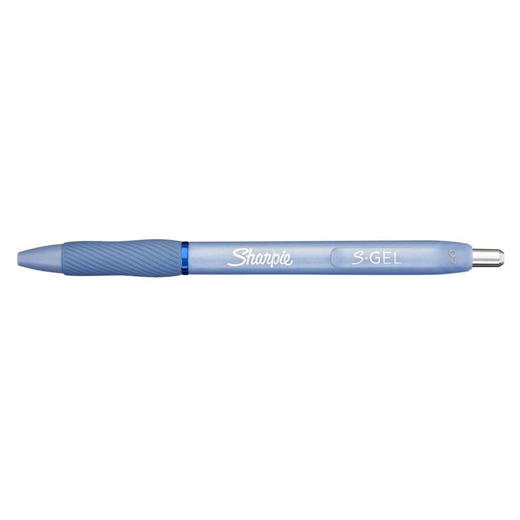 Sharpie S-Gel Pen, Frosted Blue Barrel - Royal Blue - View 2