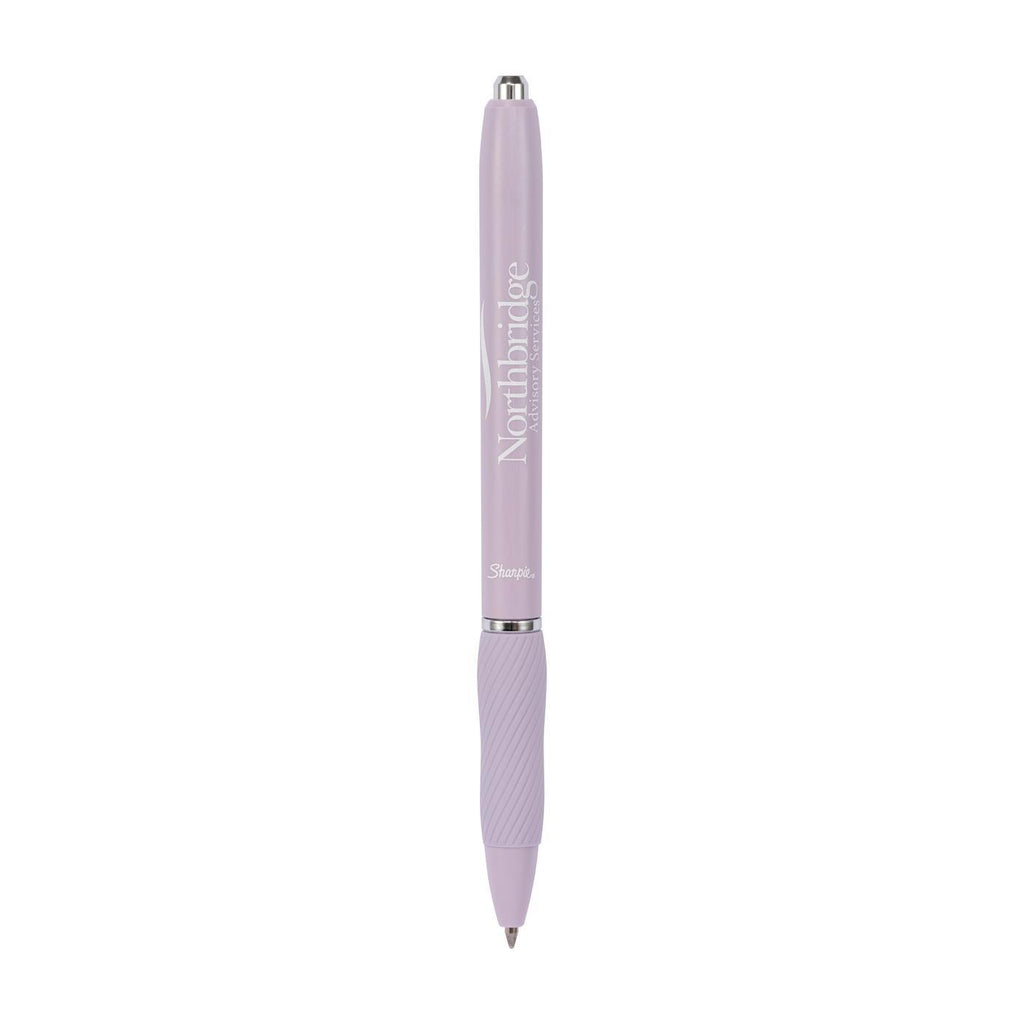 Sharpie S-Gel Pen, Violet Barrel - Black - View 1