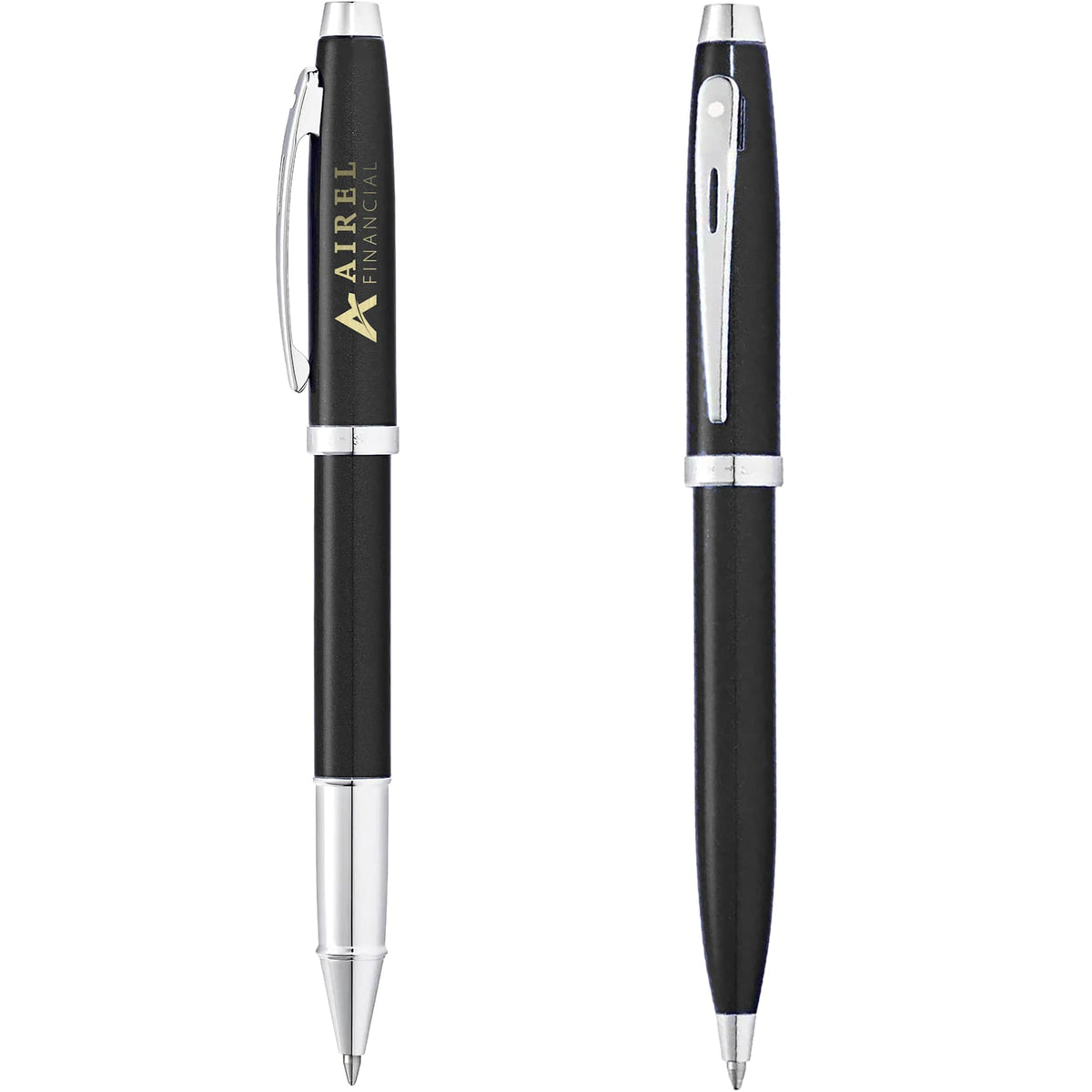 Sheaffer 100 Ballpoint and Rollerball Pen Gift Set - Black - Photo