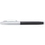 Sheaffer 100 Rollerball Pen in Glossy Black and Chrome Laser Engraving - Black - Front