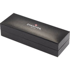 Sheaffer 100 Rollerball Pen in Glossy Black and Chrome Laser Engraving - Black - Packaging