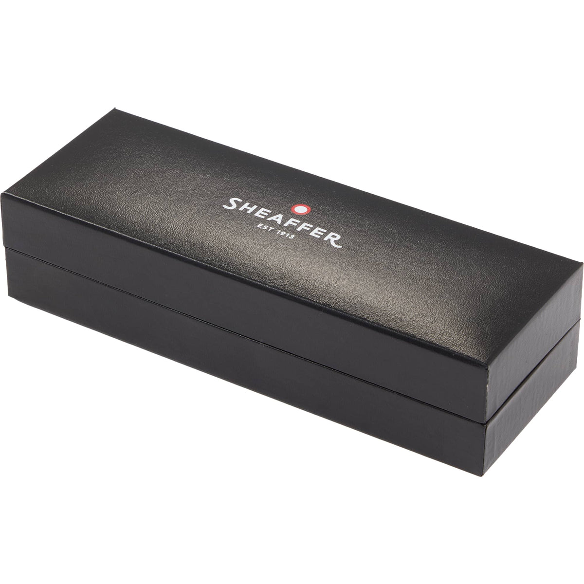 Sheaffer 100 Rollerball Pen in Glossy Black and Chrome Laser Engraving - Black - Packaging