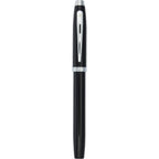 Sheaffer 100 Rollerball Pen in Glossy Lacquer - Black - Clip 2