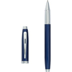 Sheaffer 100 Rollerball Pen in Glossy Lacquer Laser Engraving - Blue - Clip