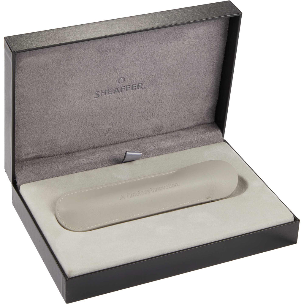 Sheaffer Legacy Ballpoint Pen Gift Set with Leather Pouch Laser Engraving - Black - Packaging 2