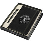 Sheaffer Notebook and Ballpoint Pen Gift Set, 5.5 x 8.5 Inches - Black - Photo