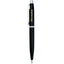 Sheaffer VFM Ballpoint Pen, Matte Black Laser Engraving - Black - Front