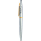 Sheaffer VFM Rollerball Pen in Polished Chrome and Gold - Silver - Front