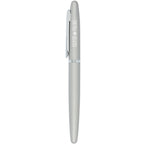 Sheaffer VFM Rollerball Pen in Strobe Silver Laser Engraving - Silver - Front