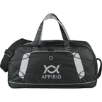 Shockwave Sport Duffel Bag in Silver, 19 Inches Transfer - Silver - Front 3