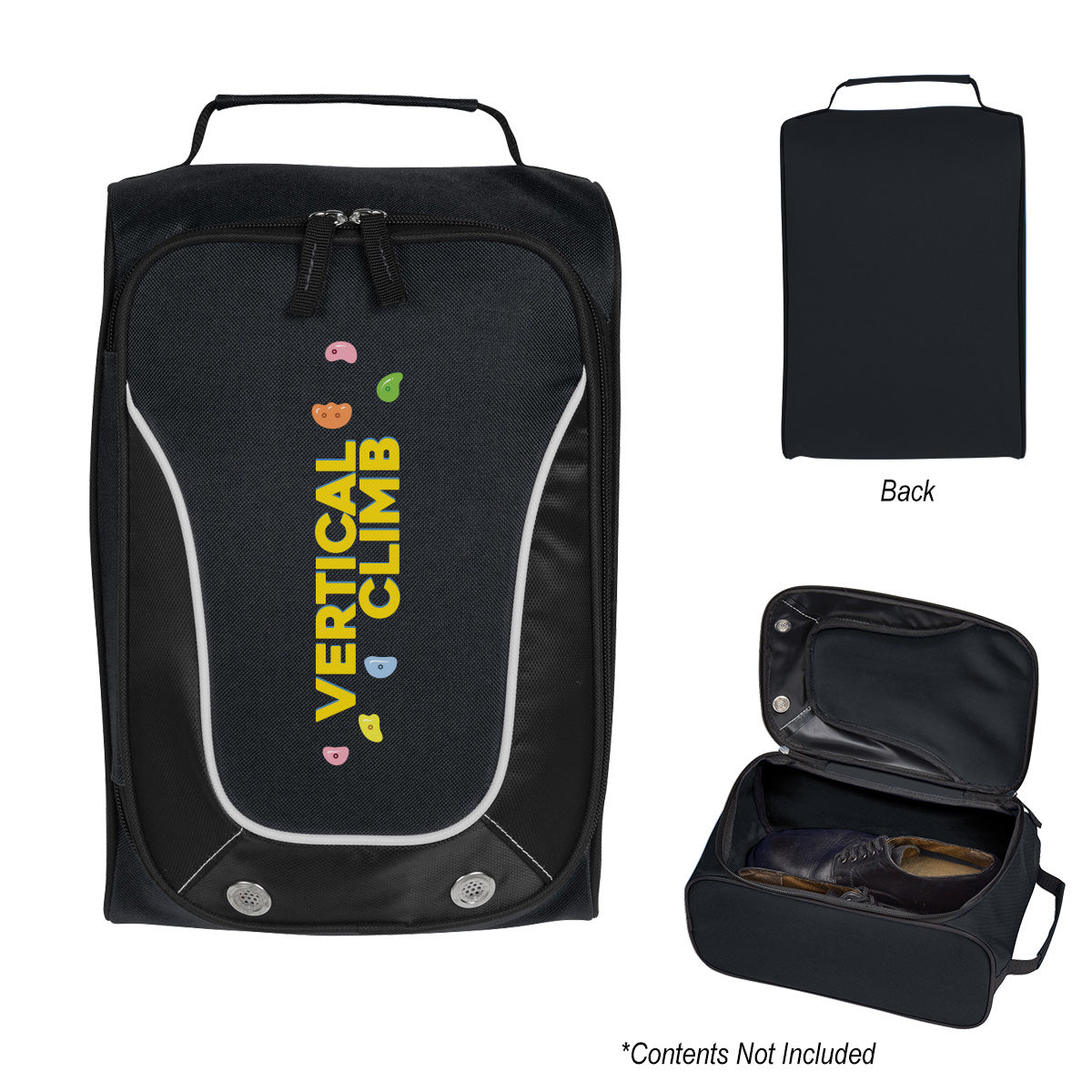 Shoe Bag, Carlton - Black - Colorbrite