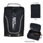 Shoe Bag, Carlton Embroidery - Black - Silk Screen